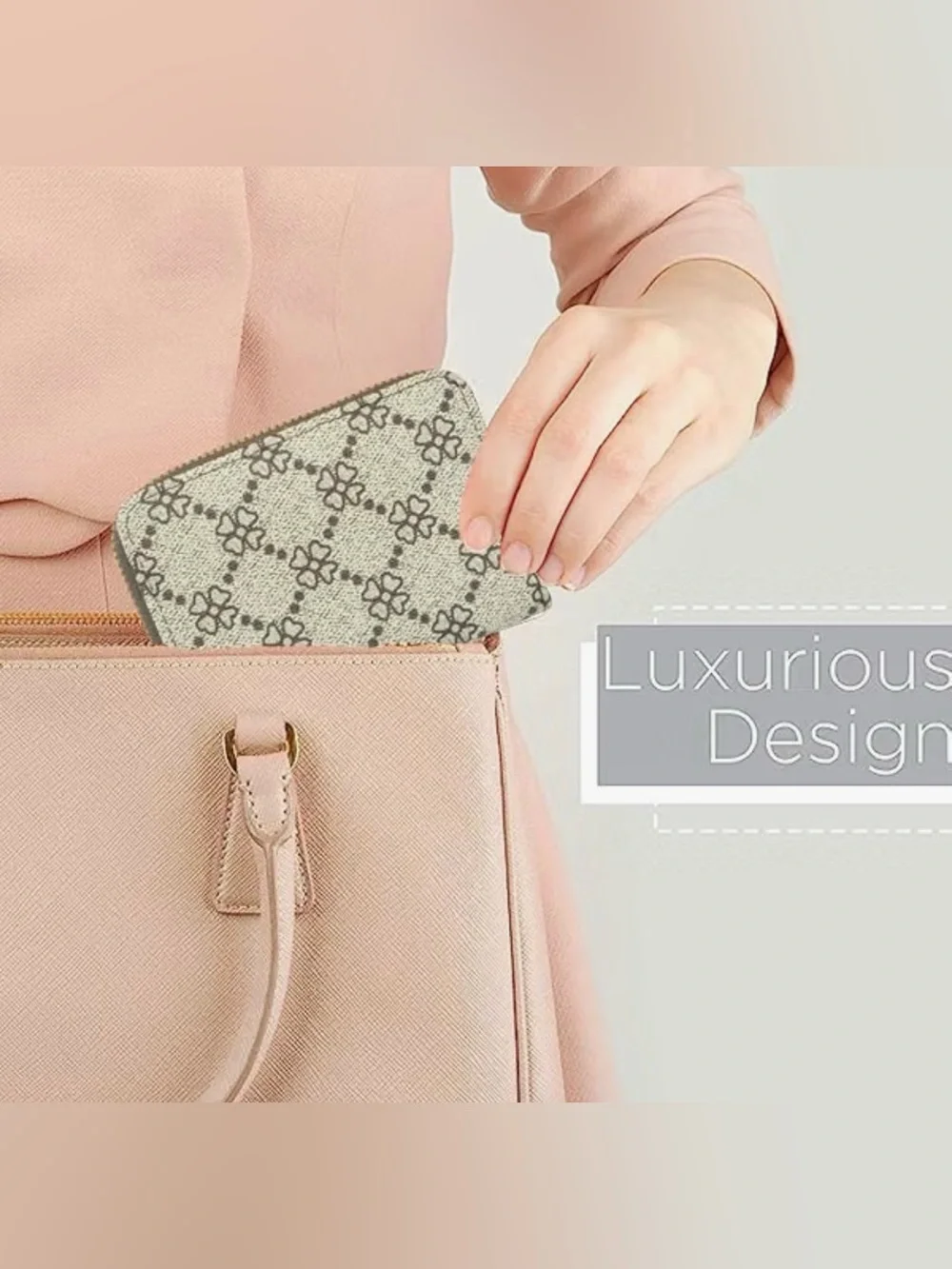 Brand new  Designer Women’s Keychain Card Holder